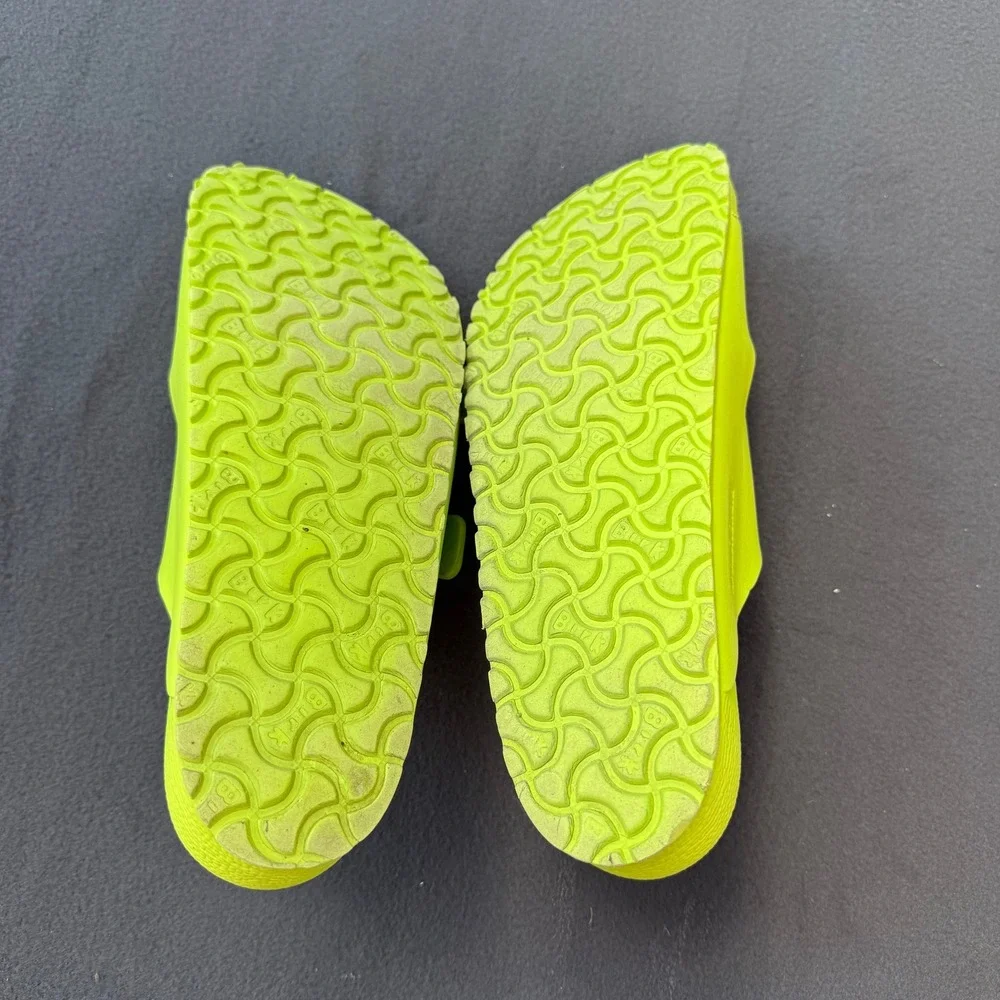 Birkenstock Arizona EVA Sandals Neon Lime Green Men 11 Women 13 EU 44 Waterproof